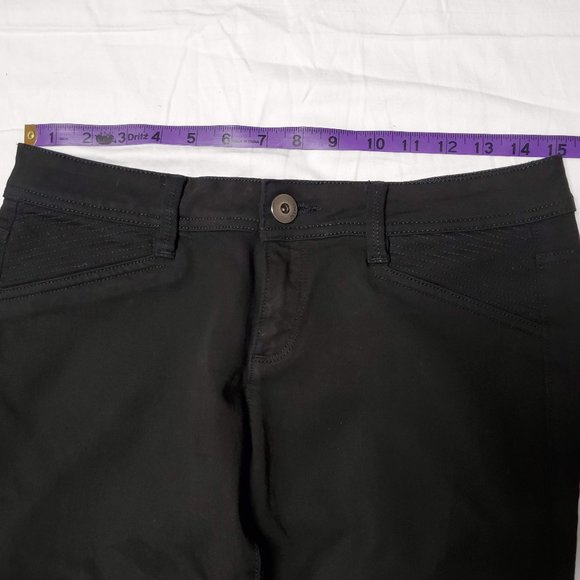 DL1961 'Harlow' Moto Black Skinny Jeans NWOT - Picture 9 of 12